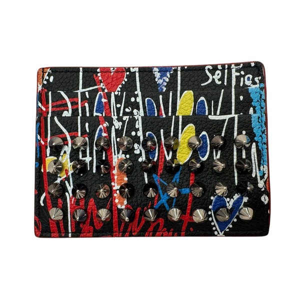 Christian Louboutin Handbags - ✨🛍️ Christian Louboutin Graffiti Card Case